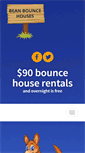 Mobile Screenshot of beansbouncehouses.com